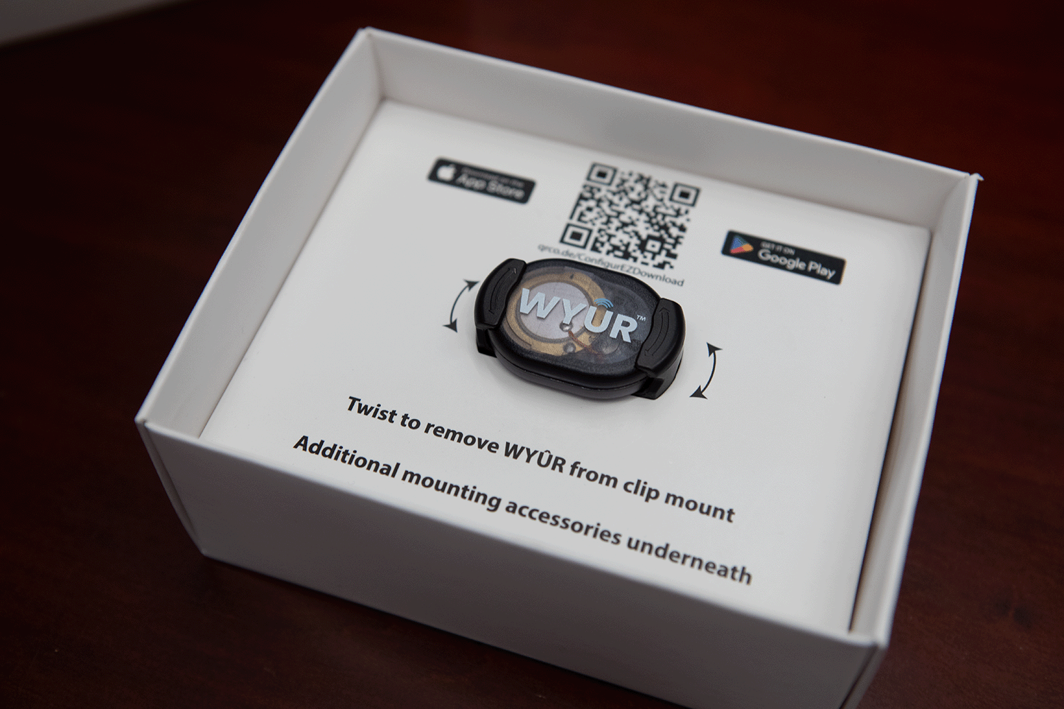 Image of an NPE WYÛR inside it's packaging